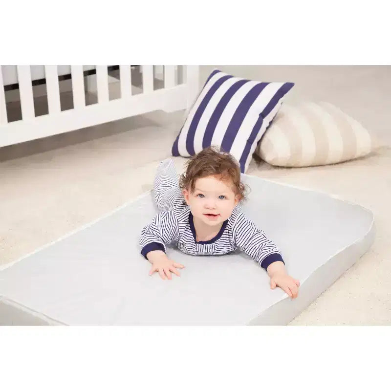 Mini Crib Mattress  Certified Medium Firm 4.5" Organic Cotton Cover