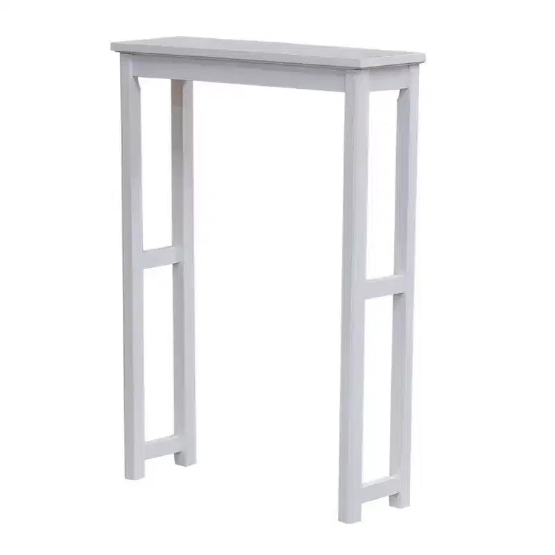 Over The Toilet Etagere White Wood