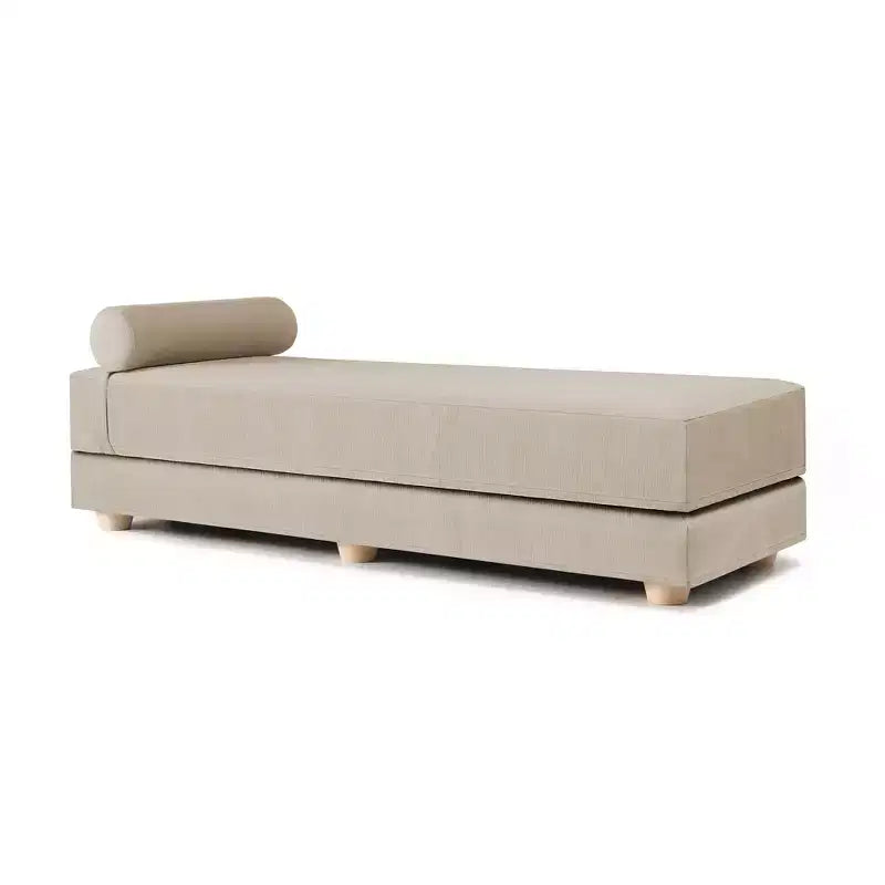 Daybed Fold-Out Queen-Size Sleeper Microvelvet