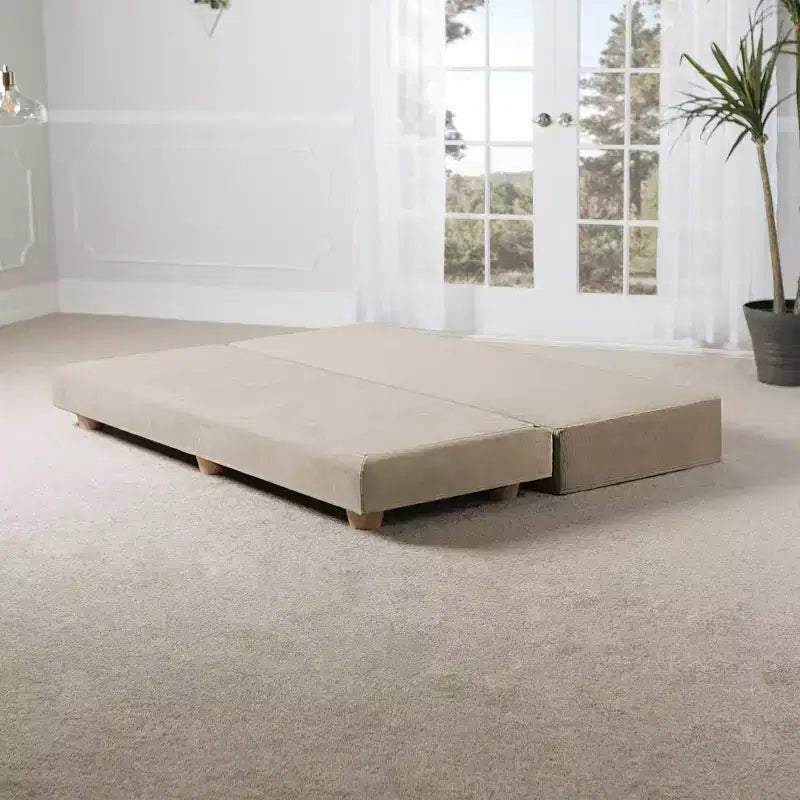 Daybed Fold-Out Queen-Size Sleeper Microvelvet