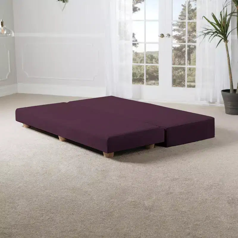 Daybed Fold-Out Queen-Size Sleeper Microvelvet