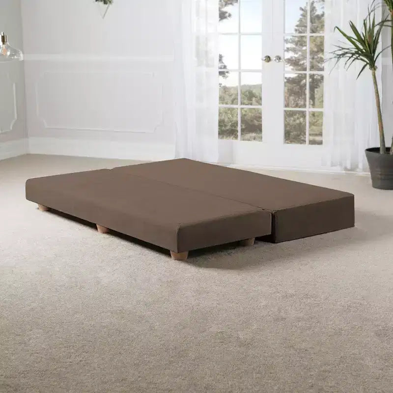 Daybed Fold-Out Queen-Size Sleeper Microvelvet