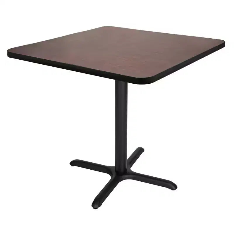 36" Square Laminate Dining Table Modern Style Seats 4