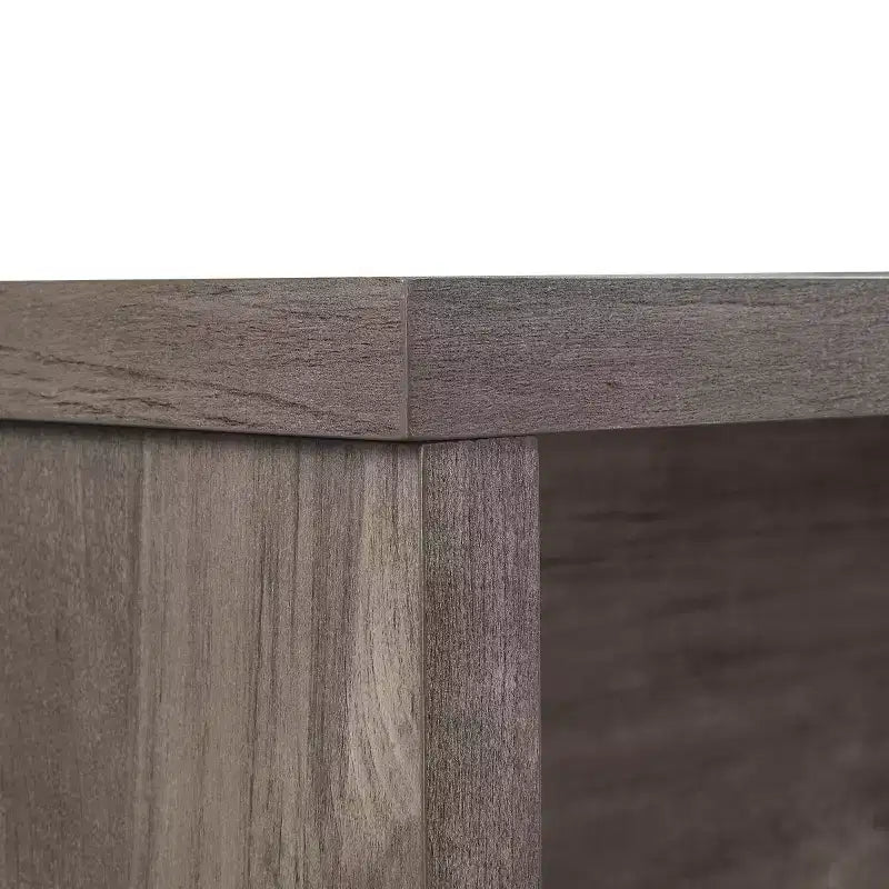 Mid-Century Modern Workstation Scottish Alder with Storage MDF Surface