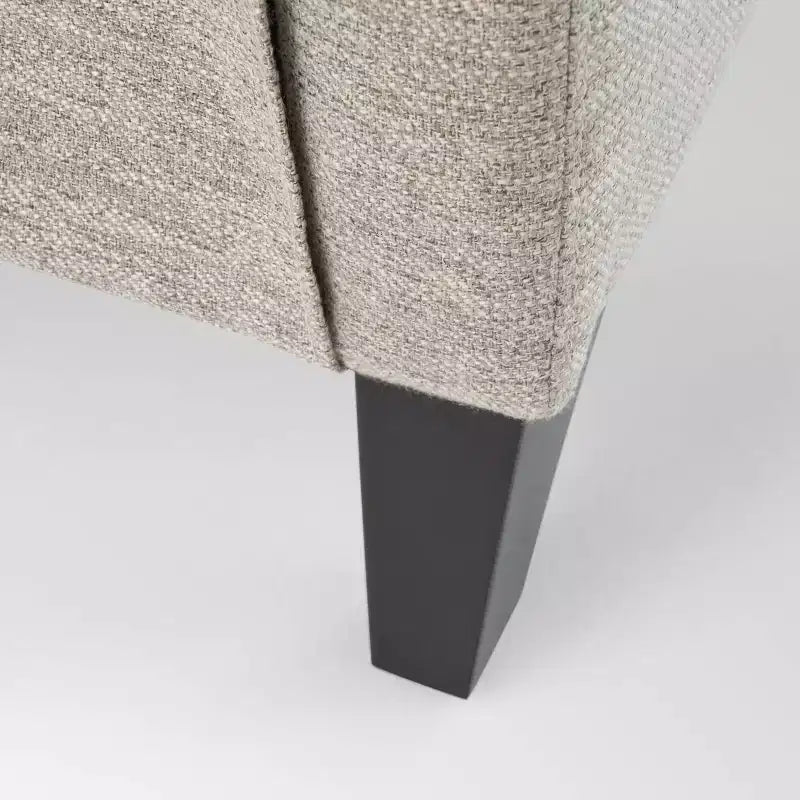 Contemporary Push Back Recliner Polyester Upholstery