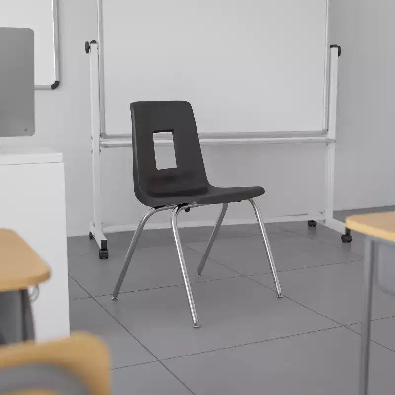 Student Stack School Chair 18" Polypropylene Stackable