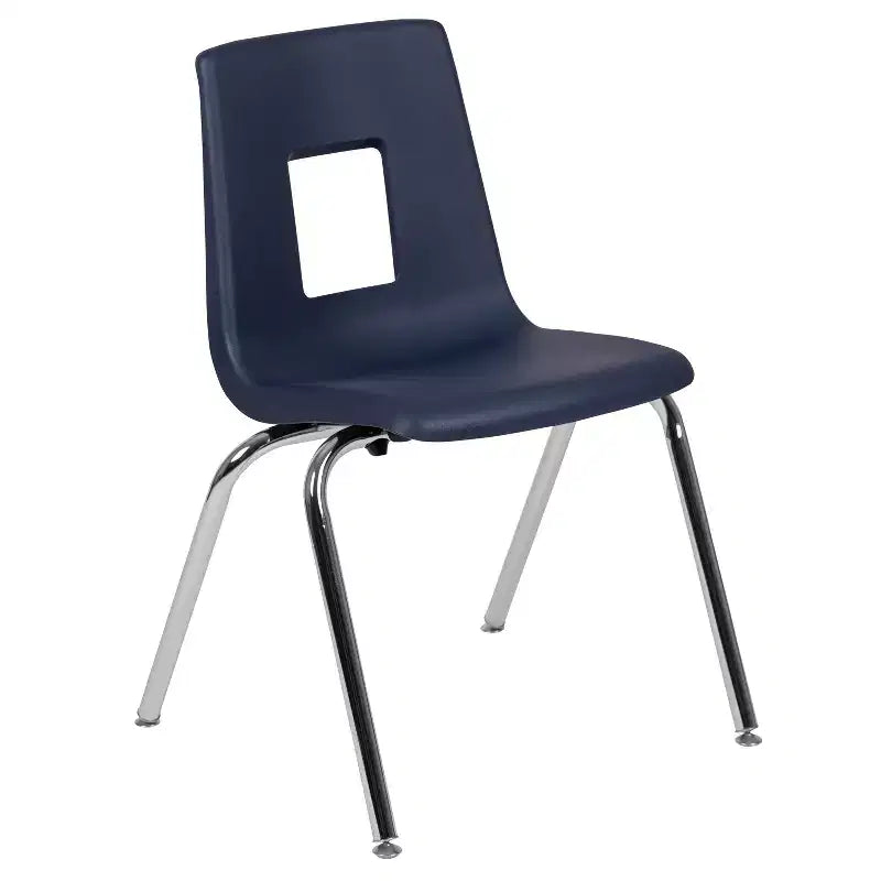 Student Stack School Chair 18" Polypropylene Stackable
