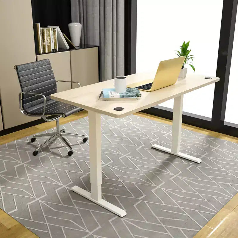 Universal Tabletop for Standard and Standing Desk Frame Natural