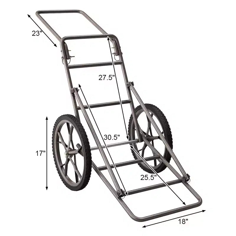 Deer Cart Game Hauler Utility Gear Dolly 500 LB