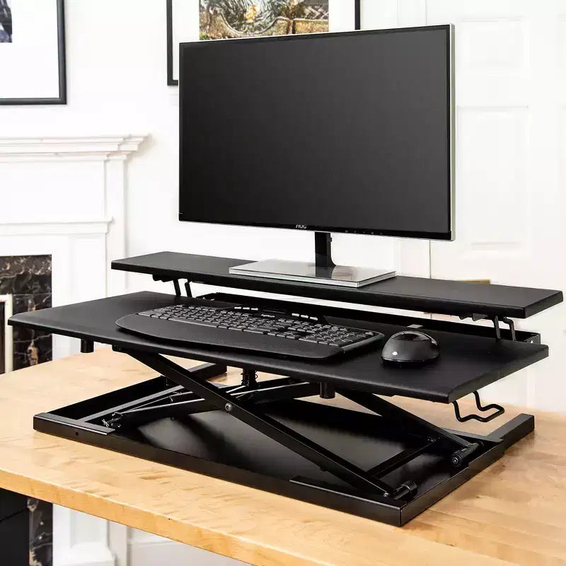 Adjustable Height Standing Desk Converter Monitor Stand